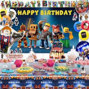 Roblox Birthday Party Supplies Set